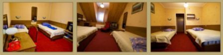 Pokoje w Hotelu Górskim w Ustrzykach Górnych