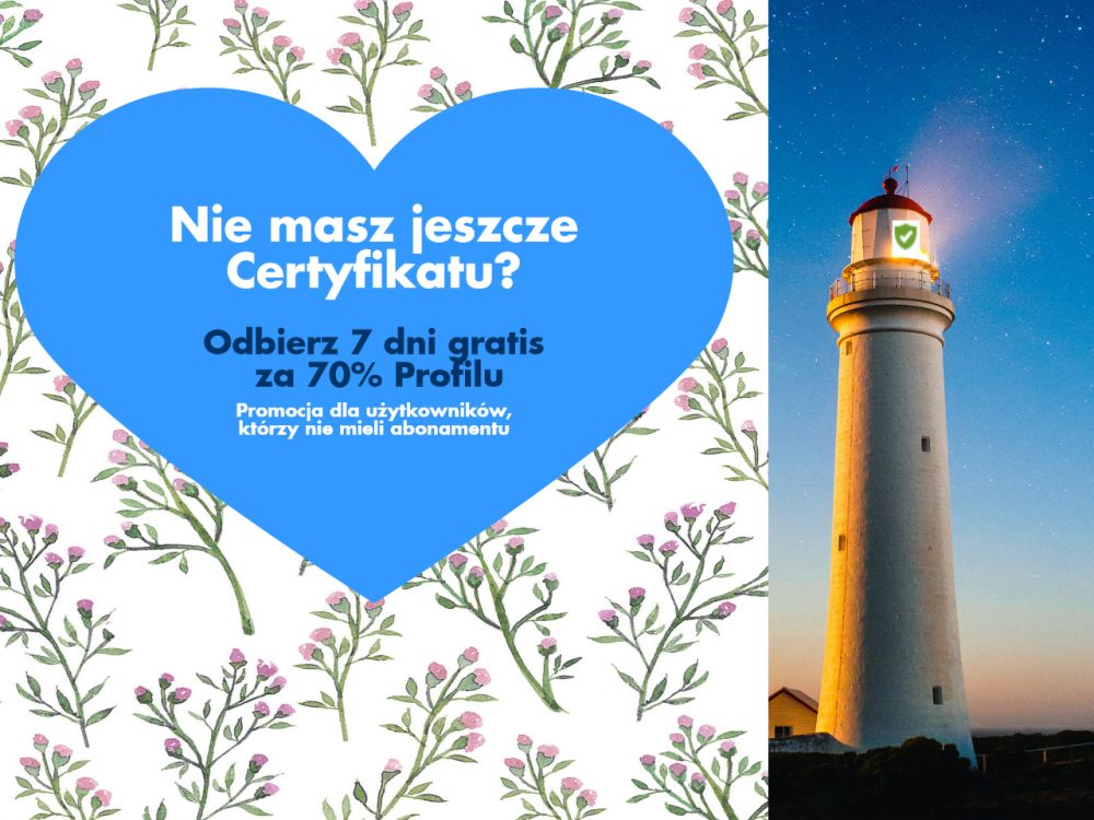 Promocja 7 dni za 70% Profilu