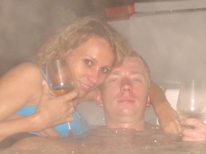 Ania i Sebastian podczas Romantycznego Weekendu w M�ynie Klekotki