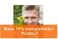 Odbierz abonament za 70 % kompletno�ci profilu