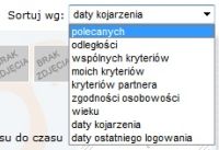 Najnowsze opcje sortowania