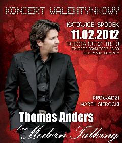 Koncert walentynkowy Thomasa Andersa from Modern Talking