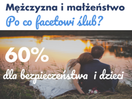 Mężczyźni i małżeństwo. Po co facetowi ślub?